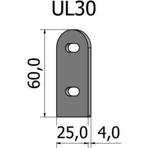 Robust - Underlägg UL30 2st ( - )