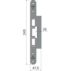 Robust - Monteringsstolpe T79 ( - )