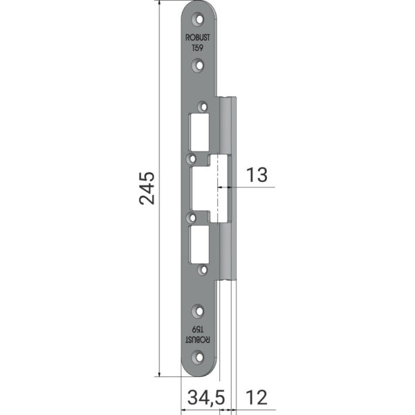 Robust - Monteringsstolpe T59 ( - )