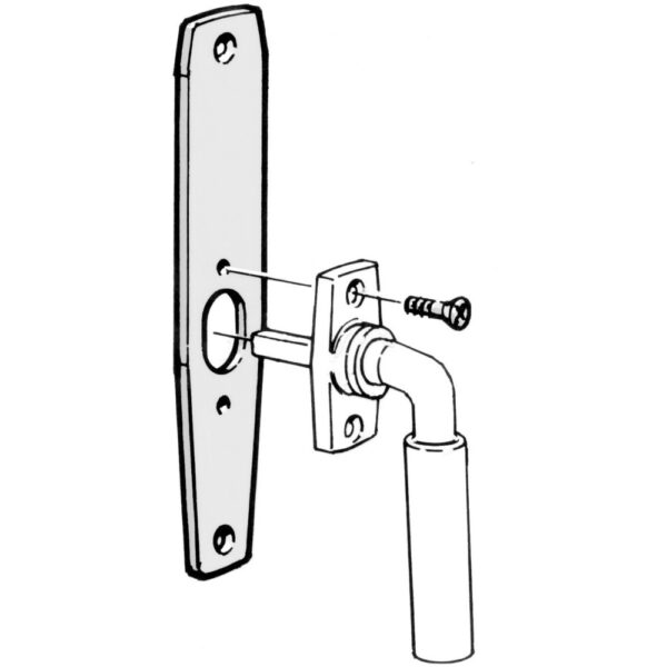 Underläggsbricka 4285 krom PP