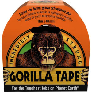 Vävtejp Svart Gorilla Tape 48mm x 11m