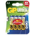 Batteri LR6 1,5V AA 4-pack alkaliskt Ultra Plus SB