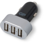 Billaddare med 3 USB-portar CC61 USB-A x3