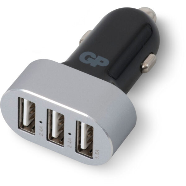 Billaddare med 3 USB-portar CC61 USB-A x3