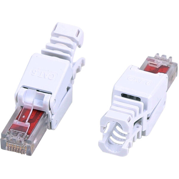 Modularkontakt RJ45 Cat6 verktygslös