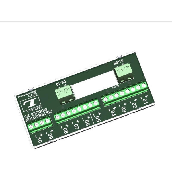 Modul L Bus 2x2-5 bred skruv 2.5mm²/1mm²