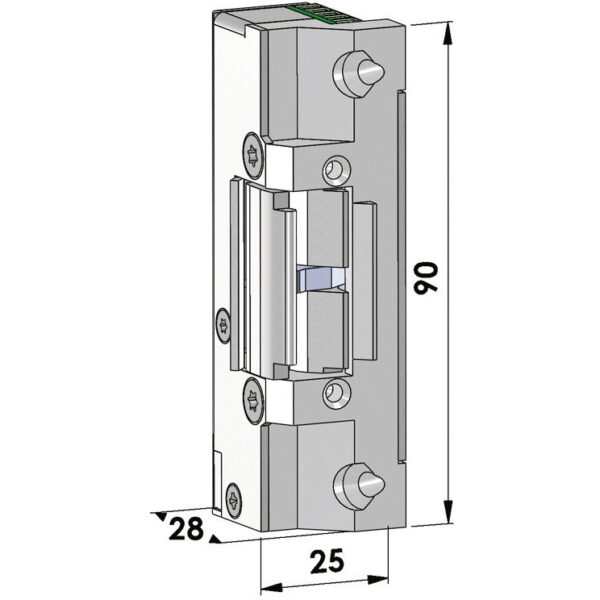 Elslutbleck Step 40 omvänd 12V kolvk