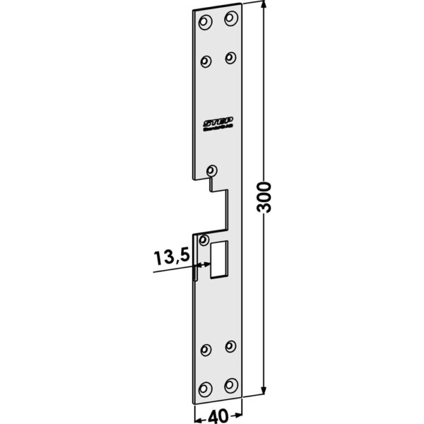 Monteringsstolpe 183b hö