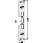 Monteringsstolpe ST4001-17 plan