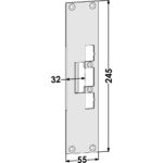 Monteringsstolpe ST4001-32 plan