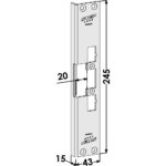 Monteringsstolpe ST4002-20 vinklad