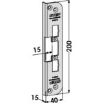 Monteringsstolpe ST4005-15 vinklad