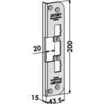 Monteringsstolpe ST4005-20 vinklad