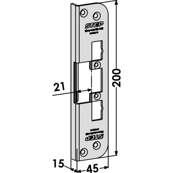 Monteringsstolpe ST4005-21