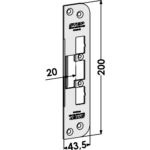 Monteringsstolpe ST4009-20 plan