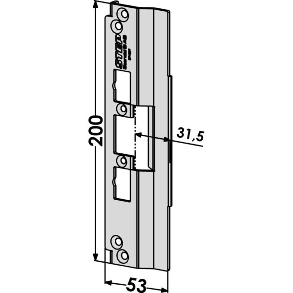 Monteringsstolpe ST4027