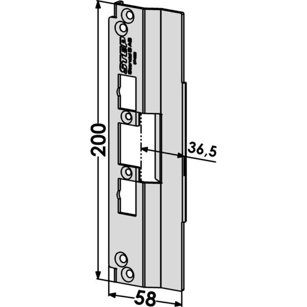 Monteringsstolpe ST4028