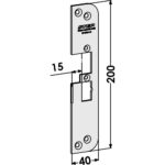 Monteringsstolpe ST4030H-15 plan hö