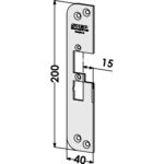 Monteringsstolpe ST4030V-15 plan vä