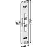 Monteringsstolpe ST4035 plan