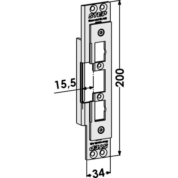 Monteringsstolpe ST4036