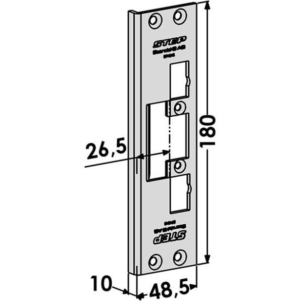 Monteringsstolpe ST4048