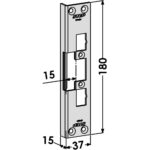 Monteringsstolpe ST4051 vinklad 15mm