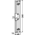 Monteringsstolpe ST4060-13 vinklad 13mm