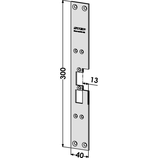 Monteringsstolpe ST6521 vä