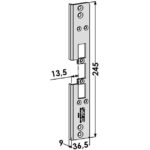 Monteringsstolpe ST6585 13,5mm