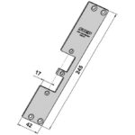 Monteringsstolpe ST9503H plan