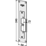 Monteringsstolpe ST9511V plan vä