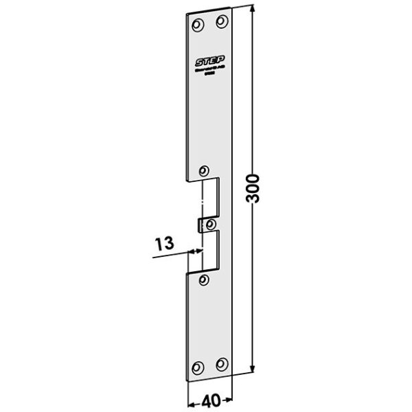 Monteringsstolpe ST9522 plan