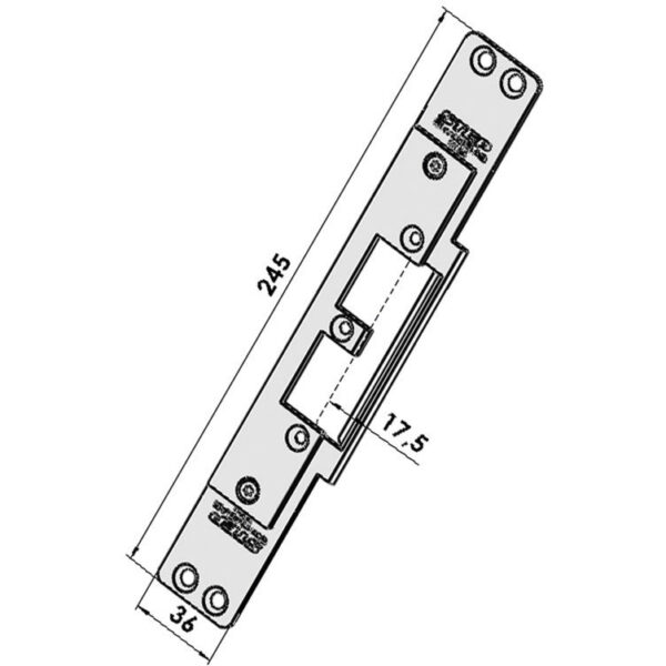 Monteringsstolpe ST9526 plan