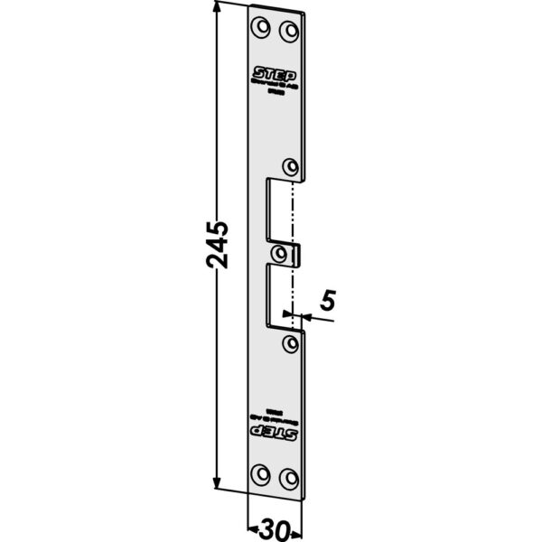 Monteringsstolpe ST9528 plan