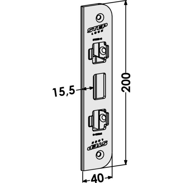 Säkerhetsslutbleck ST9009-15