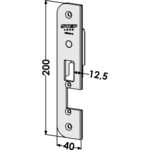 Säkerhetsslutbleck ST9013V-12