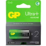 Batteri 14AUP/LR14 C 1,5V Ultra Plus alkaliskt 2-pack SB