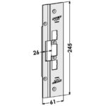 Monteringsstolpe ST4154-26 plan